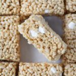 These sweet and crunchy rice crispy treats will take you right back to your childhood. The only difference? This gluten & dairy free version is allergy-friendly.