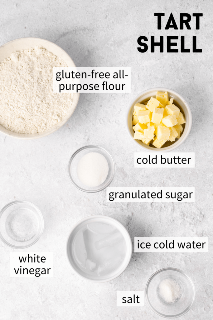 butter tart pastry ingredients