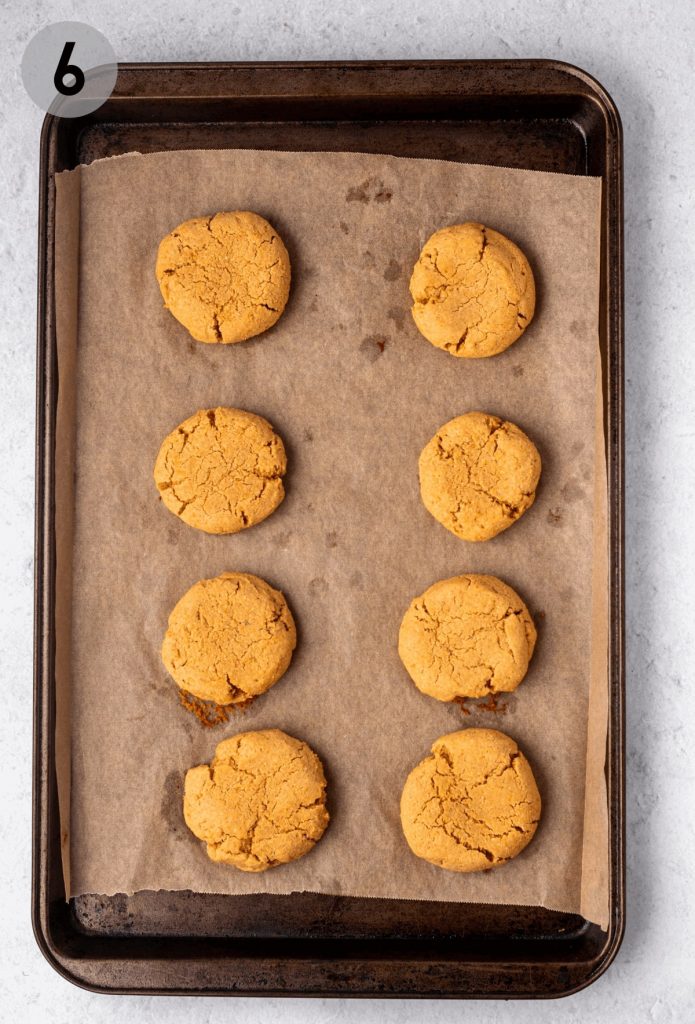 baked pumpkin sugar cookies