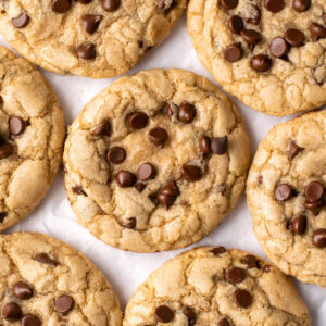 gluten free dairy free chocolate chip cookies with mini chips
